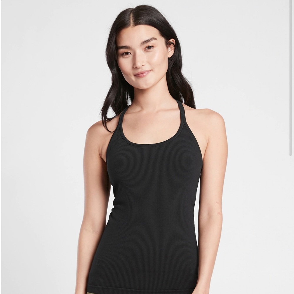 Athleta Renew Support top black